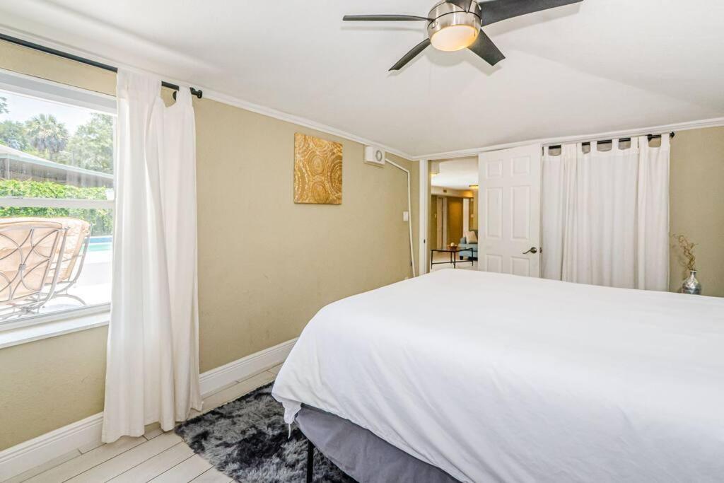 坦帕Beautiful Pool House In Old Seminole Heights!别墅 外观 照片