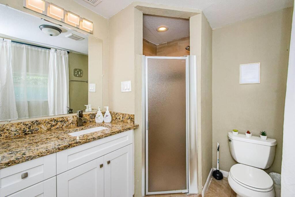 坦帕Beautiful Pool House In Old Seminole Heights!别墅 外观 照片